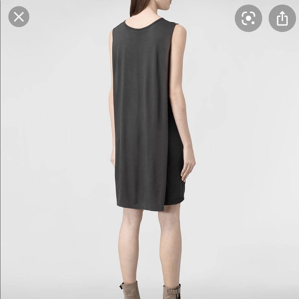 All Saints dark blue sleeveless dress US 4